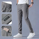 Pantalón Casual Hombre con Tela Elastizada